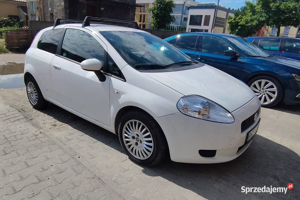 Fiat Grande Punto VAN 13 jtd faktura VAT Rok produkcji 2008 Motoryzacja Śrem