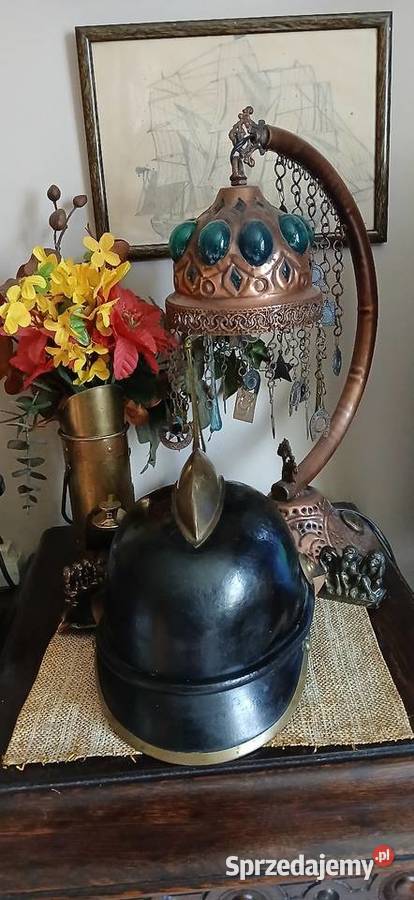 Zabytkowy hełm strażacki Kraków