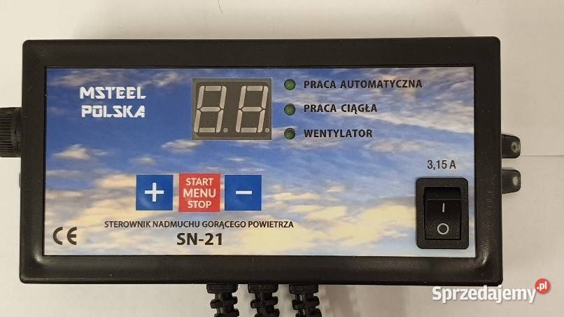 PIEC NADMUCHOWY OKTAGON 2 35kW wentylator Kotły i Piece CO Szpetal Górny