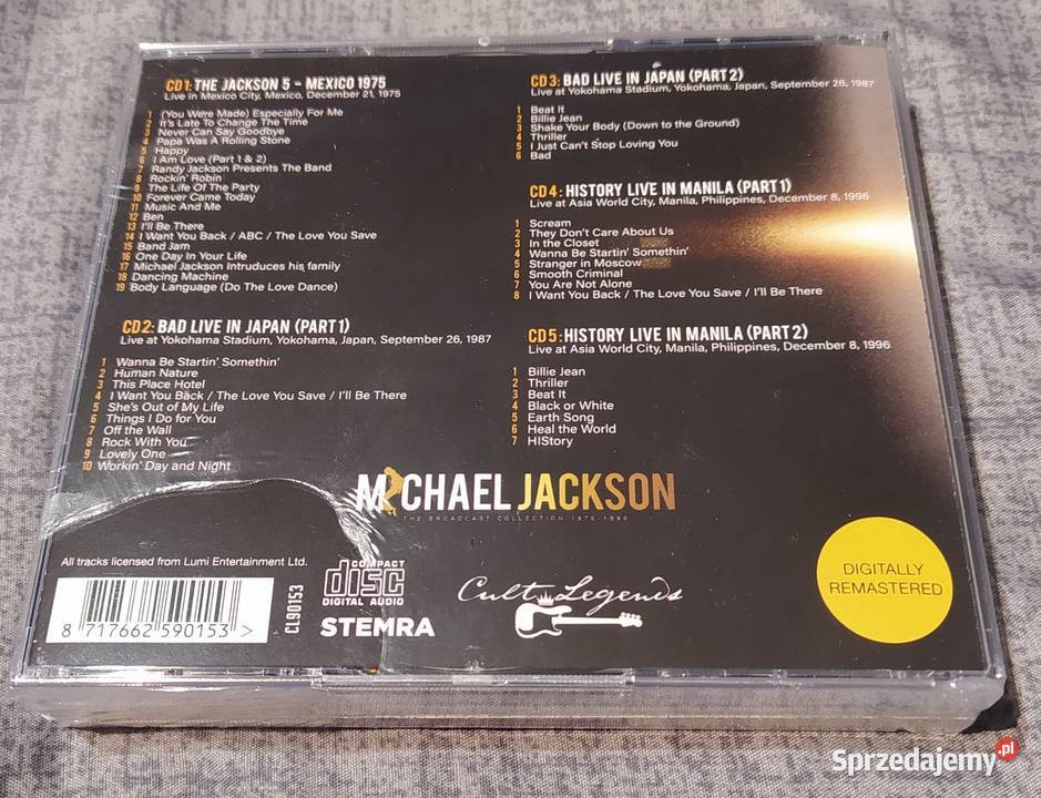Michael Jackson CD Gdańsk