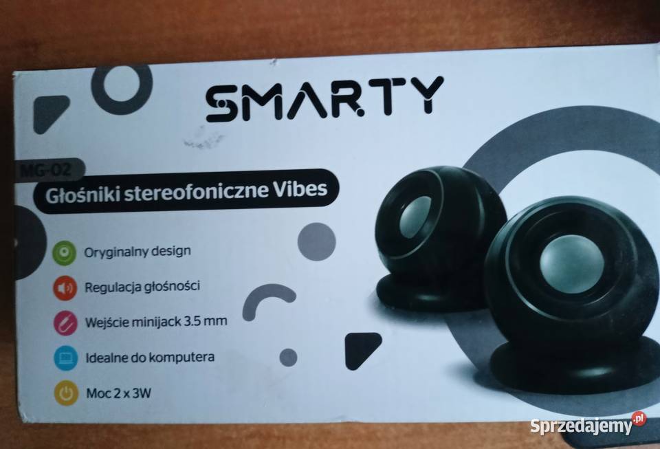 Głośniki stereofoniczne Vibes MG02 Słuchawki i głośniki podkarpackie Tarnobrzeg