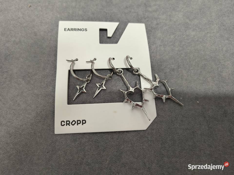 Cropp kolczyki nowe zestaw lubelskie Zamość