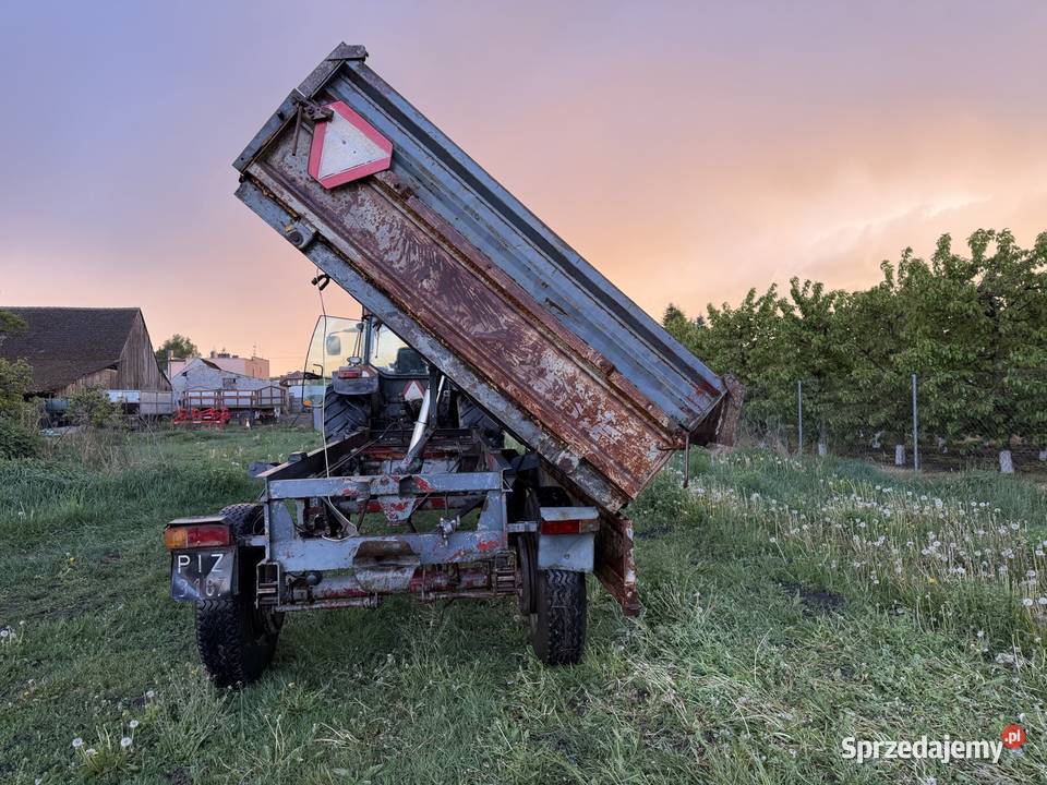 Przyczepa hl6011 zarejestrowana Wysoka