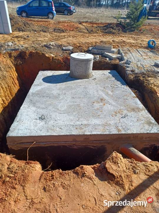 zbiornik szambo betonowe szczelne dwukomorowe śląskie Częstochowa