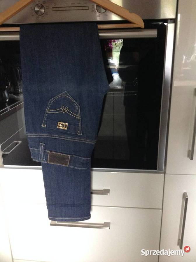 Spodnie Jeans Damskie SM M rurki Nowa Sól