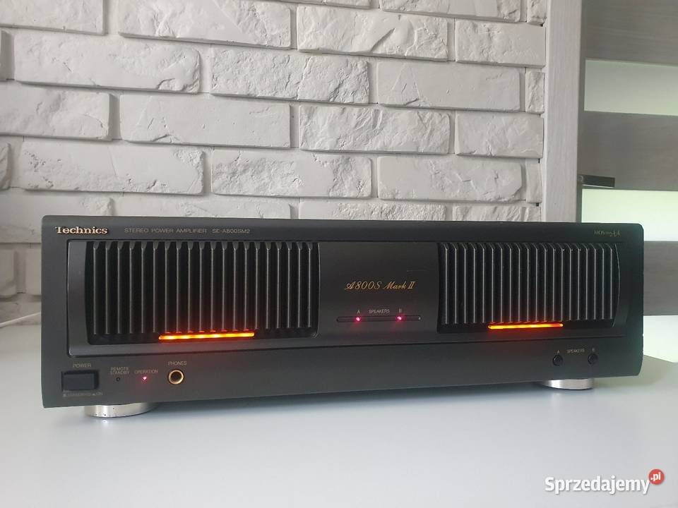Wzmacniacz końcówka mocy stereo TECHNICS SEA800S