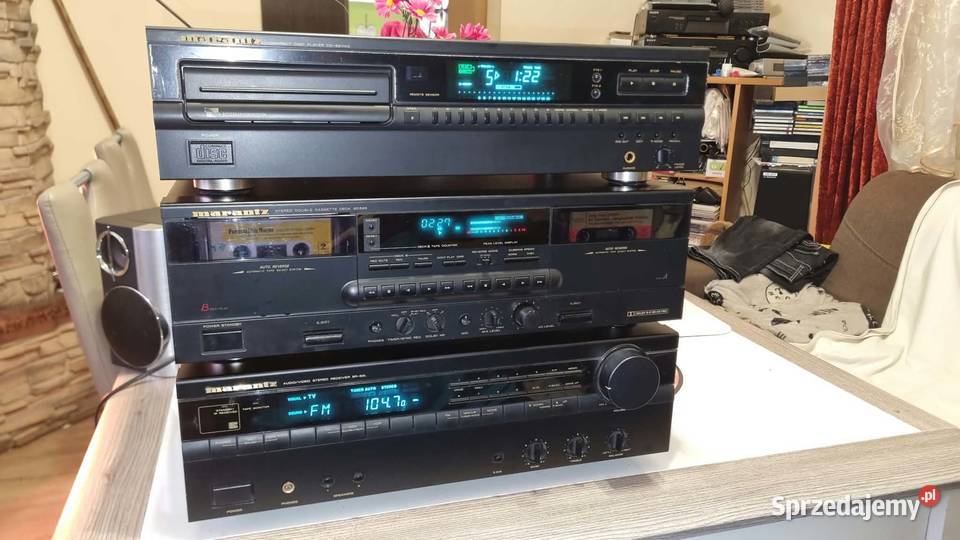 Amplituner Marantz SR60L Deck Marantz SD525 Warta