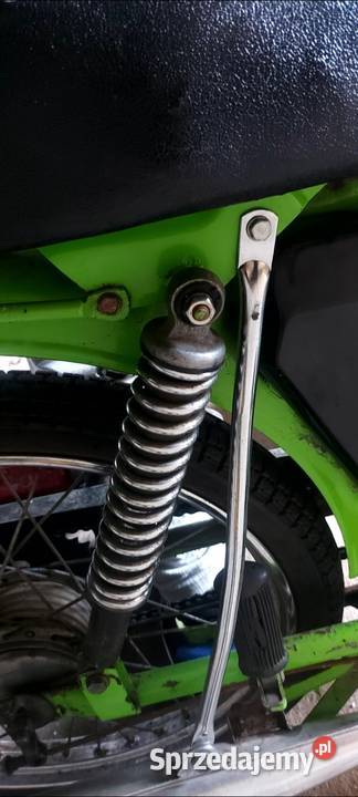 Romet 50 T1 Tłumik z mocowaniem chrom dolnośląskie Strzelin