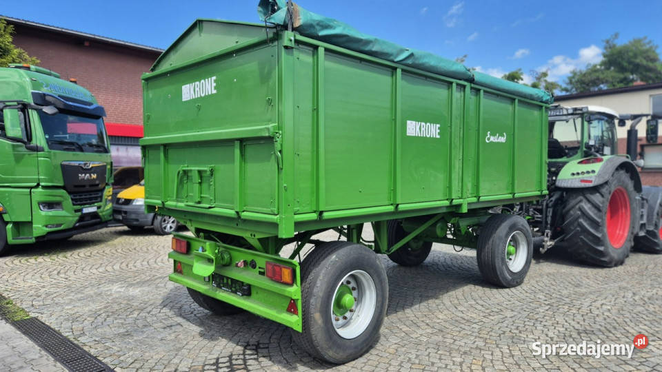 Przyczepa transportowa Krone KRONE DK225 16 nieuszkodzony Pozostałe Głogówek