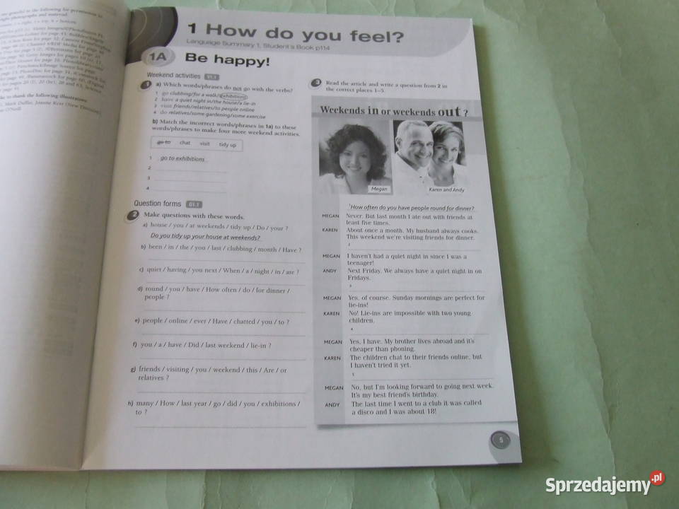 face 2face Intermediate B1 to B2 CD Tims Redston Rok wydania 2009 Książki do nauki języka obcego Oborniki Śląskie