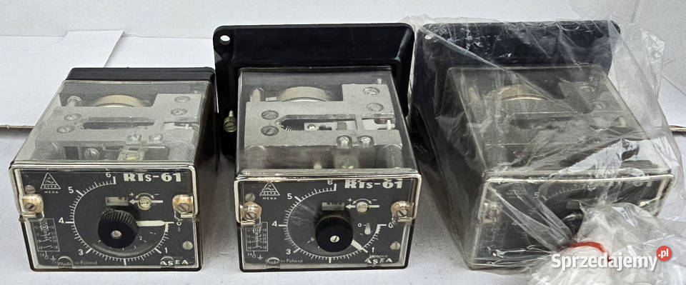 3x RTs61 MERAREFA przekaźnik czasowy ASEA RHGA 2 wielkopolskie Poznań