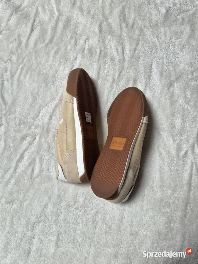 Nowe beżowe sportowe buty damskie sneakersy Polo małopolskie Bibice