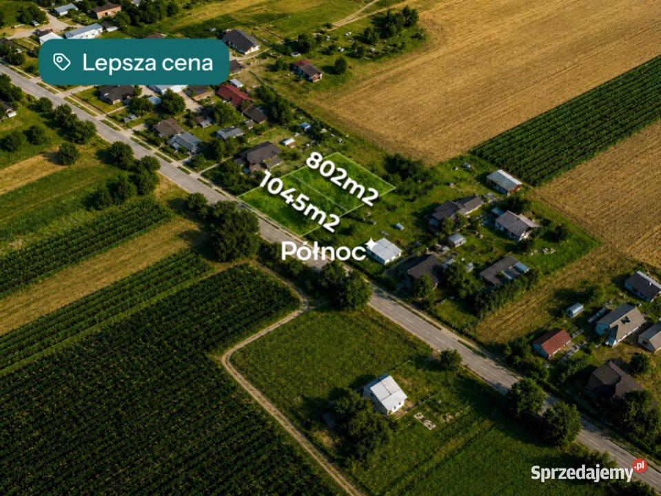Nowe Hołowczyce 2 działki pod zabudowę i 2 leśne siedliskowa Sprzedaż