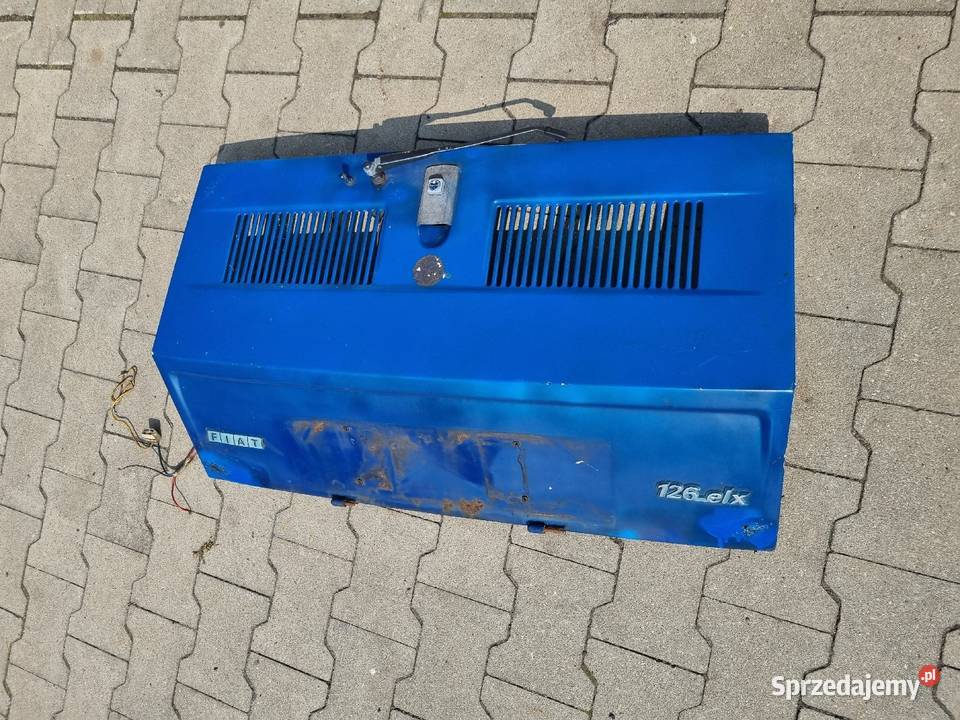 Klapa tylna Fiat 126 126p z Wycieraczka Nie BIS małopolskie Skawina