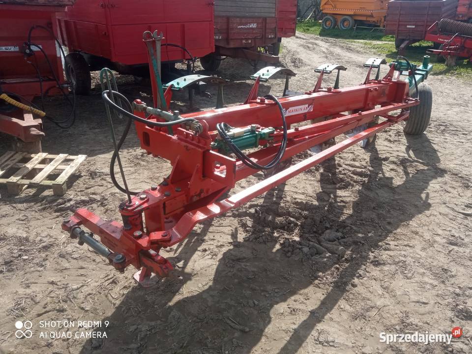 Pług Kverneland 4 skibowy Vario ciągany super Skrzydłowo