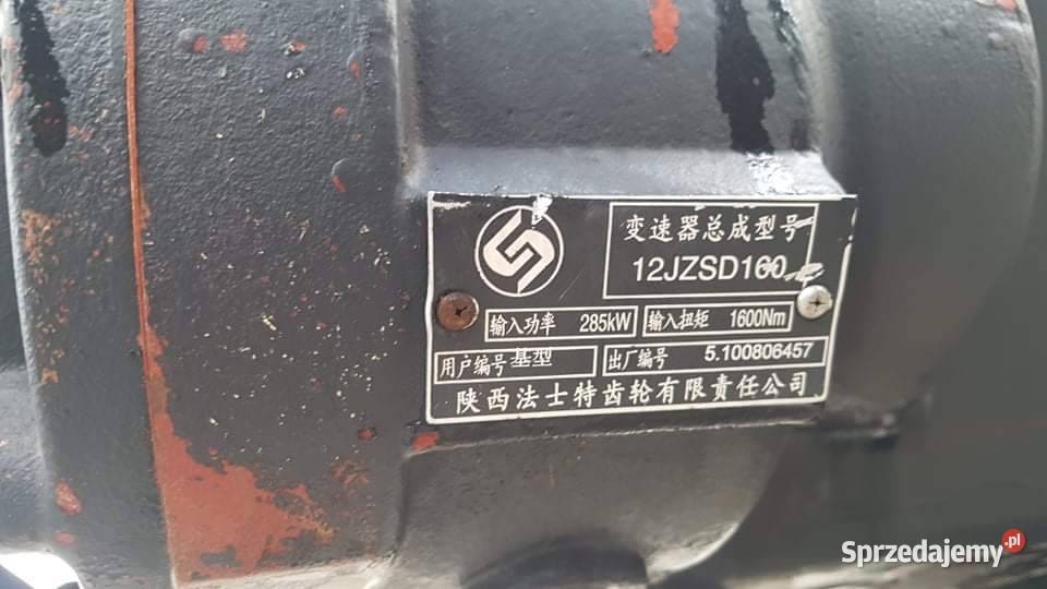 Chiński silnik WP10300N 221kW 1900rmin Zbylitowska Góra