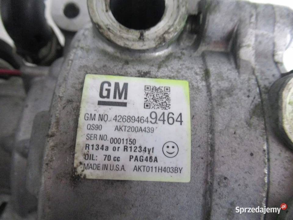 sprężarka klimatyzacji Opel Mokka 16 CDTI