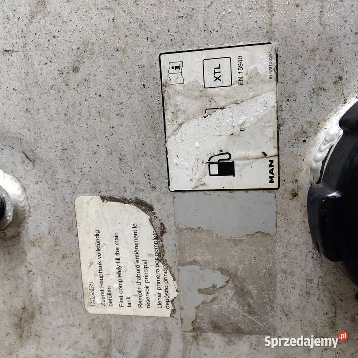 Zbiornik paliwa MAN TGX TGS EURO 6 2020 Pszczyna sprzedam