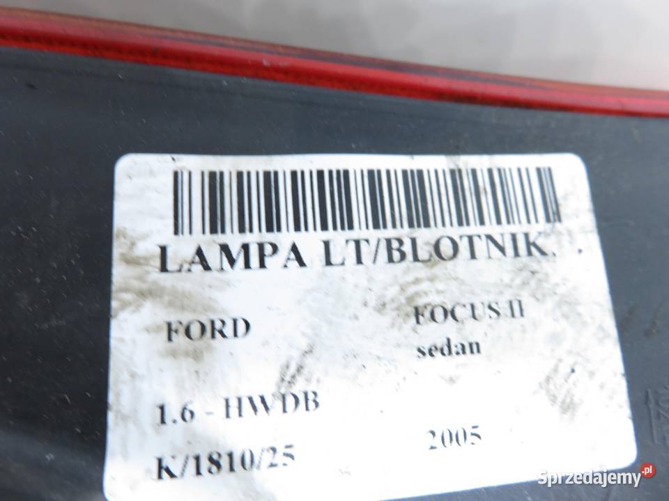 LAMPA LEWA TYLNA FORD FOCUS II sedan 5M5113405B małopolskie
