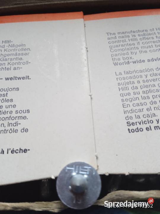 Kołki Hilti ENP321D12 Kwidzyn