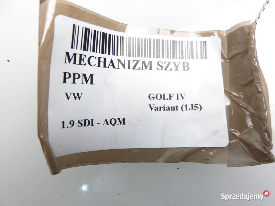 PODNOŚNIK SZYBY PRAWY PRZEDNI GOLF IV 1J4837730N małopolskie