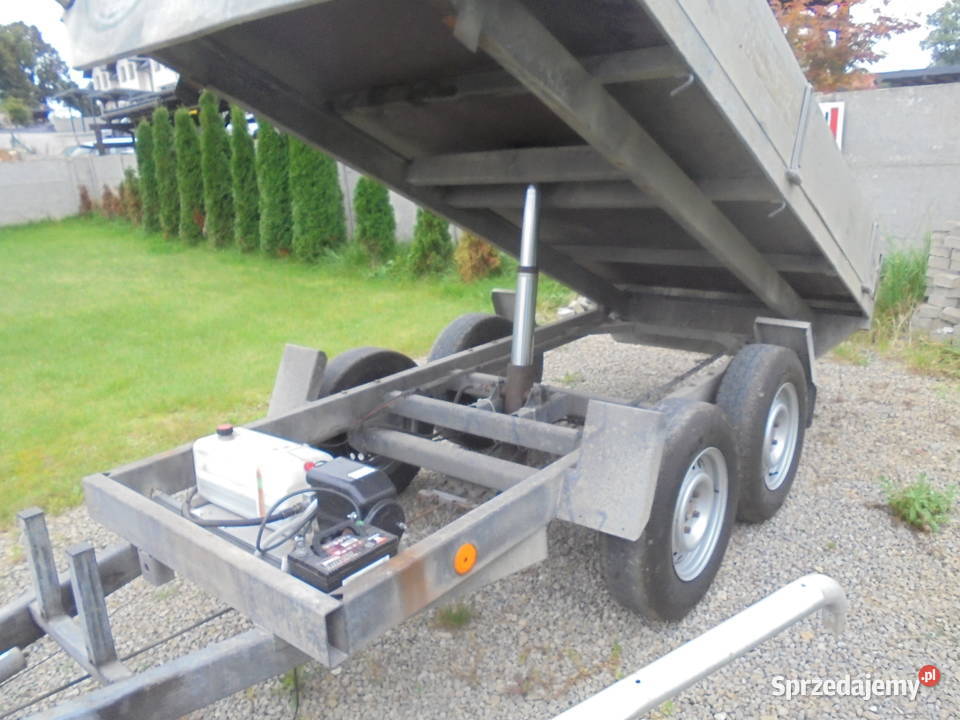 przyczepa samochodowa burtowa dmc 2700 wywrotka podkarpackie Sonina