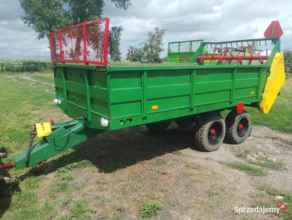 Rozrzutnik obornika tandem 6 ton Rębowo
