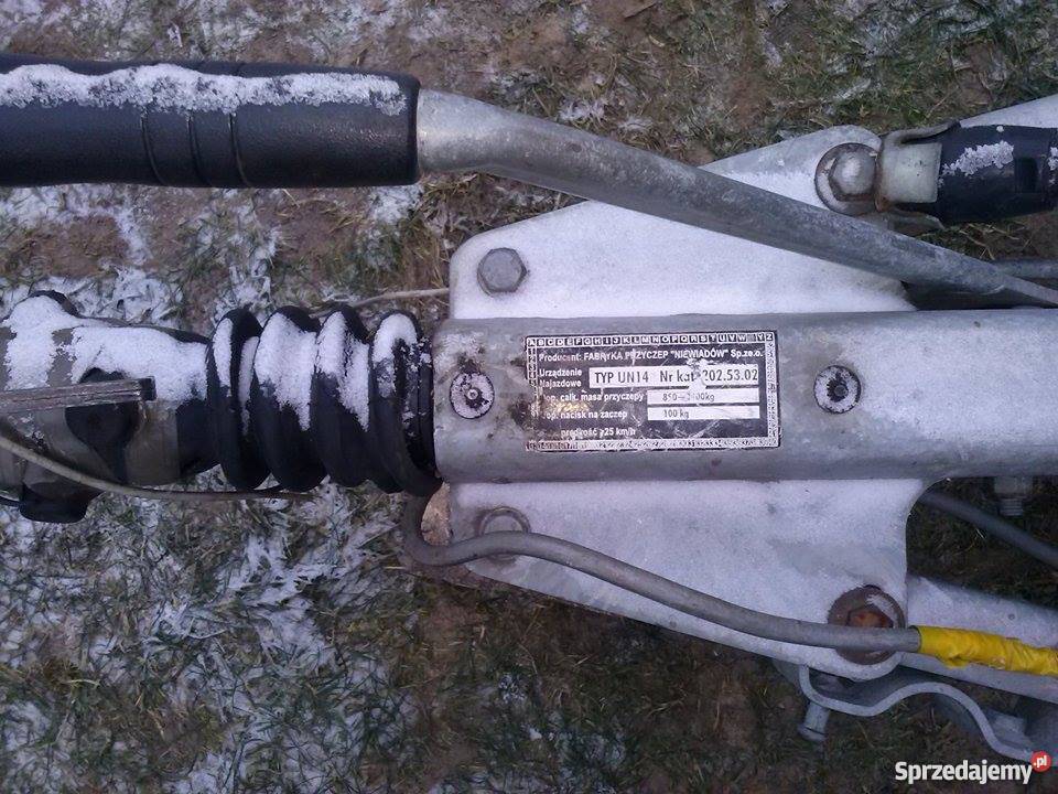 Przyczepka samochodowa NIEWIADOW 750 z Hamulcem Giżycko