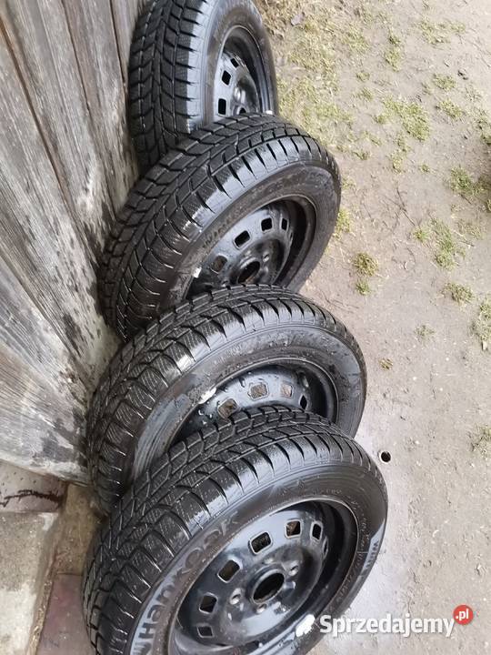 4 koła zimowe wyważone Chewrolet Daewoo Matiz