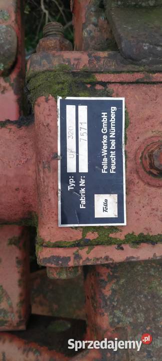 Fella UH 320, przetrząsarka zgrabiarka, Kuhn, vicon, Krone