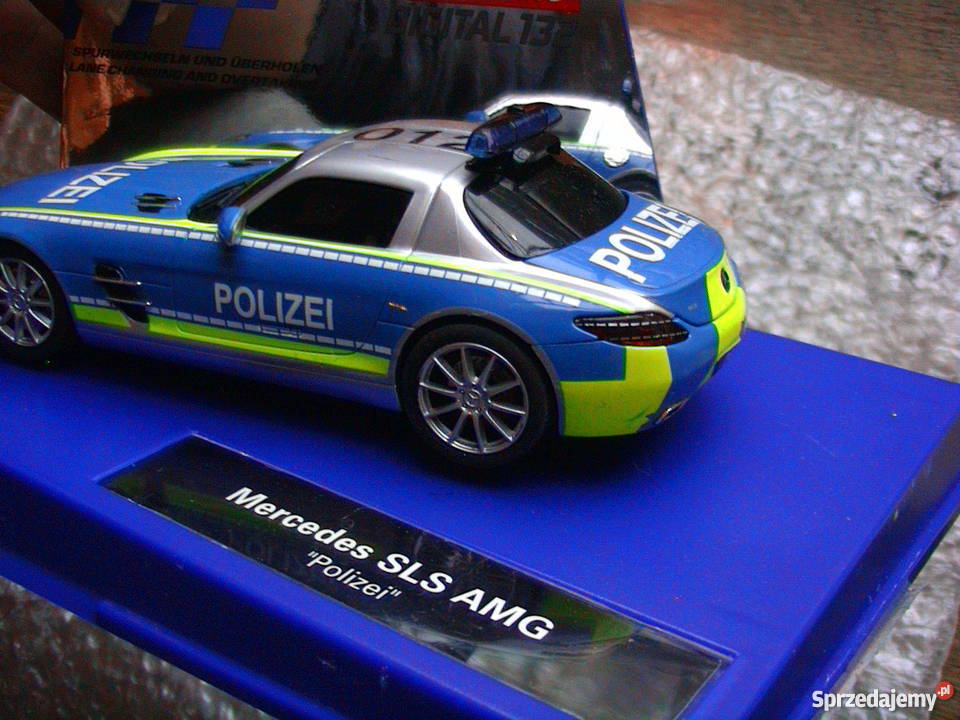 Carrera digital 132 MercedesSLS AMG Policja śląskie