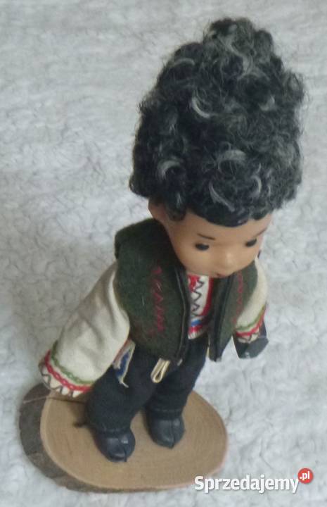Mołdawska laleczka ludowa Chłopiec z Warszawa