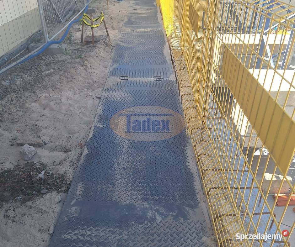 Płyty drogowe z tworzywa sztucznego drogi Luboń