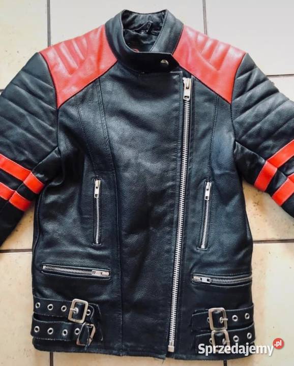 Kurtka oryginalna motocyklowa skórzana damska S Kurtki i płaszcze Bydgoszcz