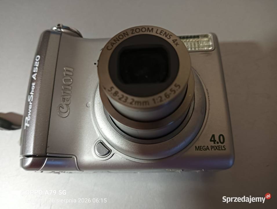 Canon PowerShot A520Retro DigitalSprawny Zestaw Imielin