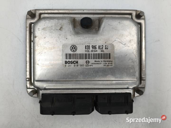 Sterownik Silnika Skoda Fabia 19 SDI 038906012GJ osobowe Wyszków