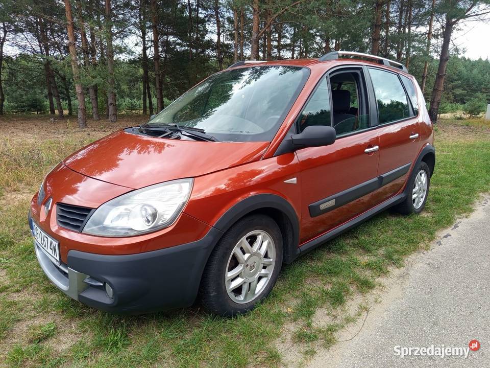 Sprzedam Renault Scenic Conouest 1 rej2008r19dci nieuszkodzony śląskie Ostrowy nad Okszą