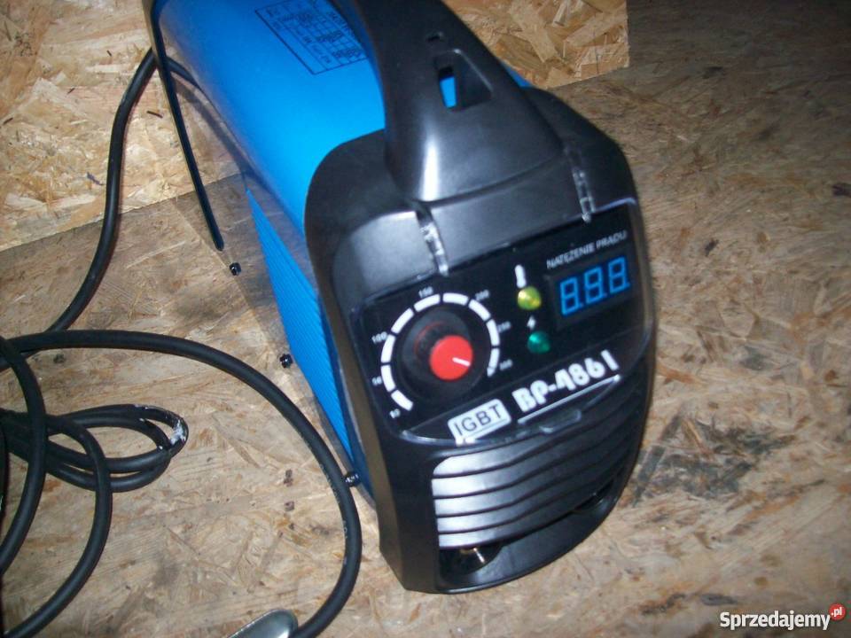 SPAWARKA INWERTEROWA MMA 300A KABLE MASKA bass Elektryczne Głogowa