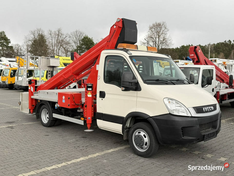 Iveco Daily Podnośnik Koszowy RUTHMANN TB 270 Zwyżka Wysokość ...