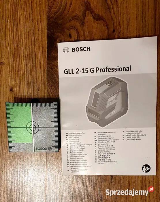 Bosch GLL 215G zielony laser budowlany poziomica małopolskie Kraków sprzedam