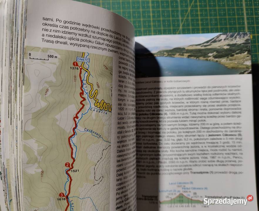 Rumunia Karpaty Południowe Rother przewodnik Mapy i przewodniki Kraków