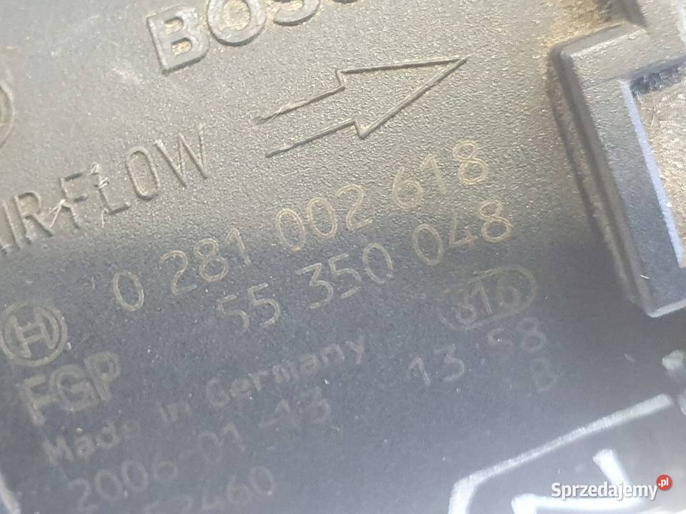 Opel Signum 19 CDTI PRZEPŁYWOMIERZ POWIETRZA Janów sprzedam