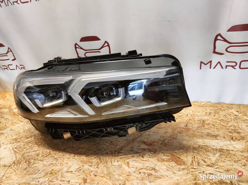 Lampa Prawy Przód Prawa Przednia BMW 3 G20 G21 osobowe Oświetlenie wielkopolskie Pleszew