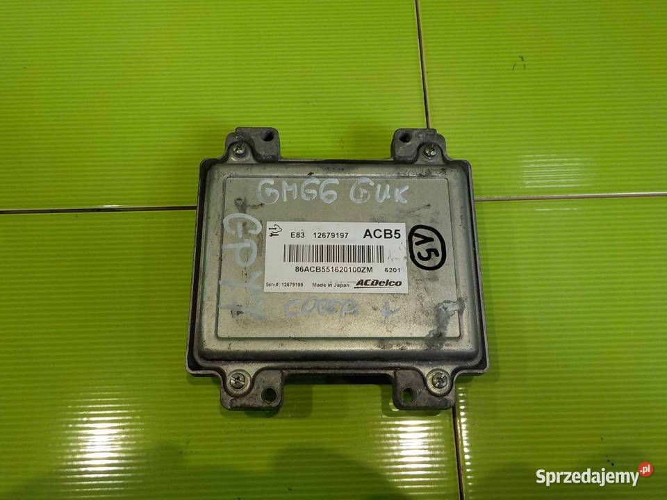 OPEL CORSA E 14 B 17r sterownik silnika 12679197