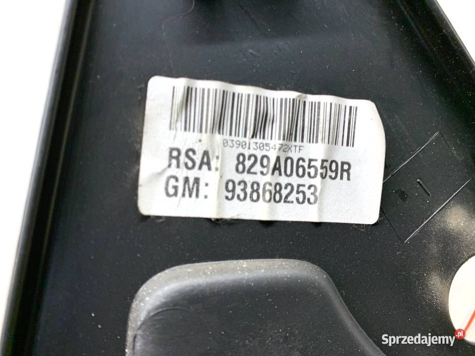 BOCZEK DRZWI PRAWY TYŁ OPEL VIVARO B Bus 1419 osobowe sprzedam