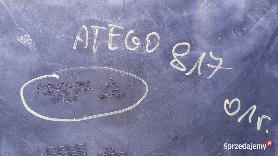 Obudowa chłodnicy tunel Mercedes Atego 817 śląskie
