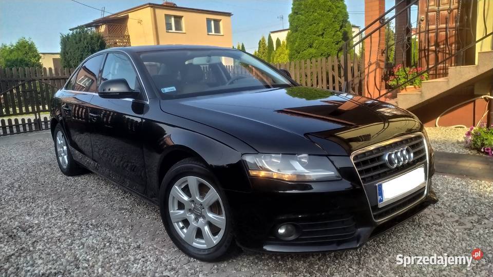 Audi A4 B8 2 0Tdi 143KM Czarna Sedan Manual Toruń Sprzedajemy pl