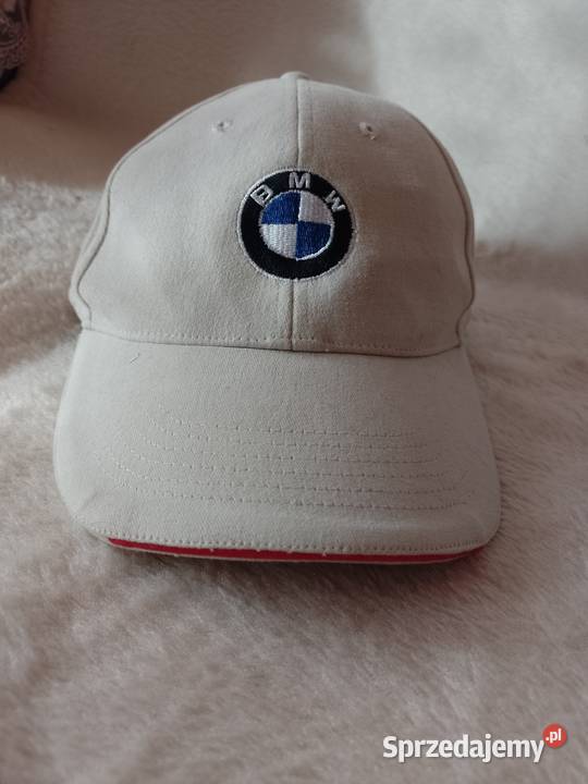 BMW Ekskluzywna beżowa czapeczka z daszkiem małopolskie