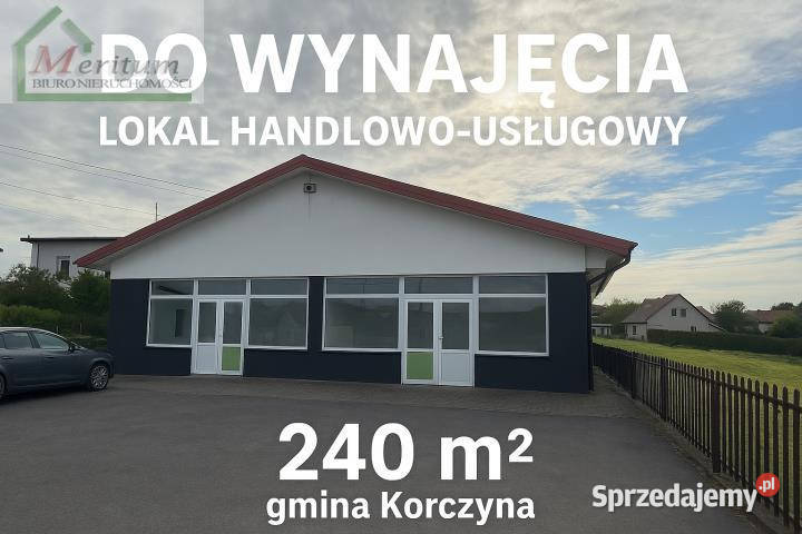 wynajmu lokalu Korczyna 244m2 244m2