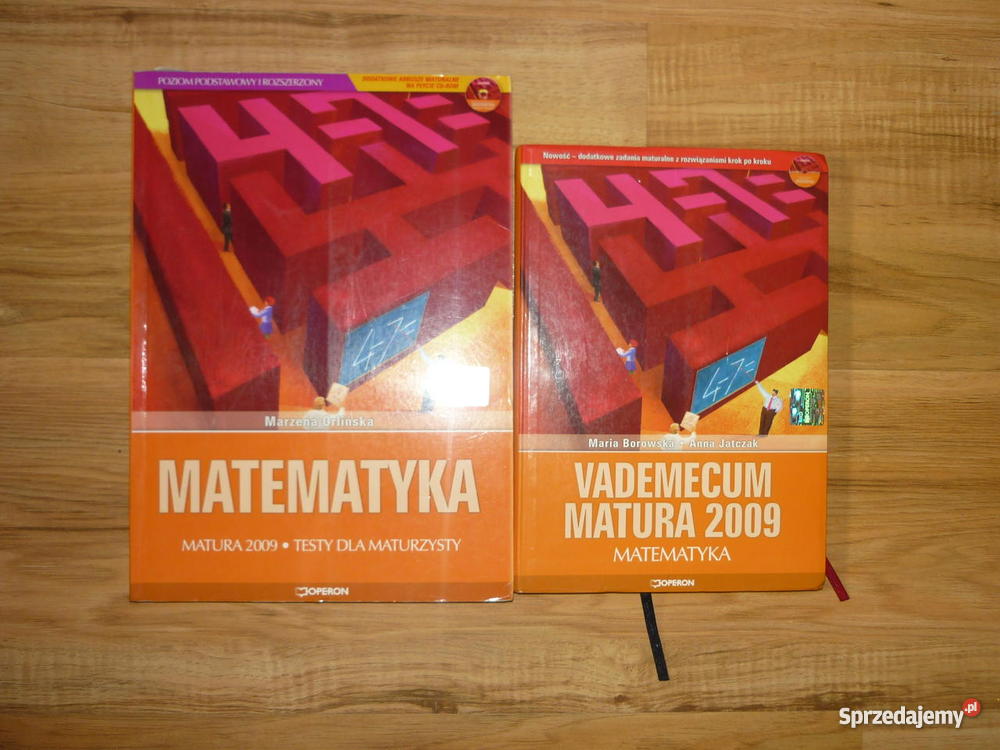 Matematyka Zbiór Zadań Maturalnych I Zestawy Maturalne Nowa Era Odpowiedzi Vademecum maturalne matematyka operon + zbiór zadań - Sprzedajemy.pl